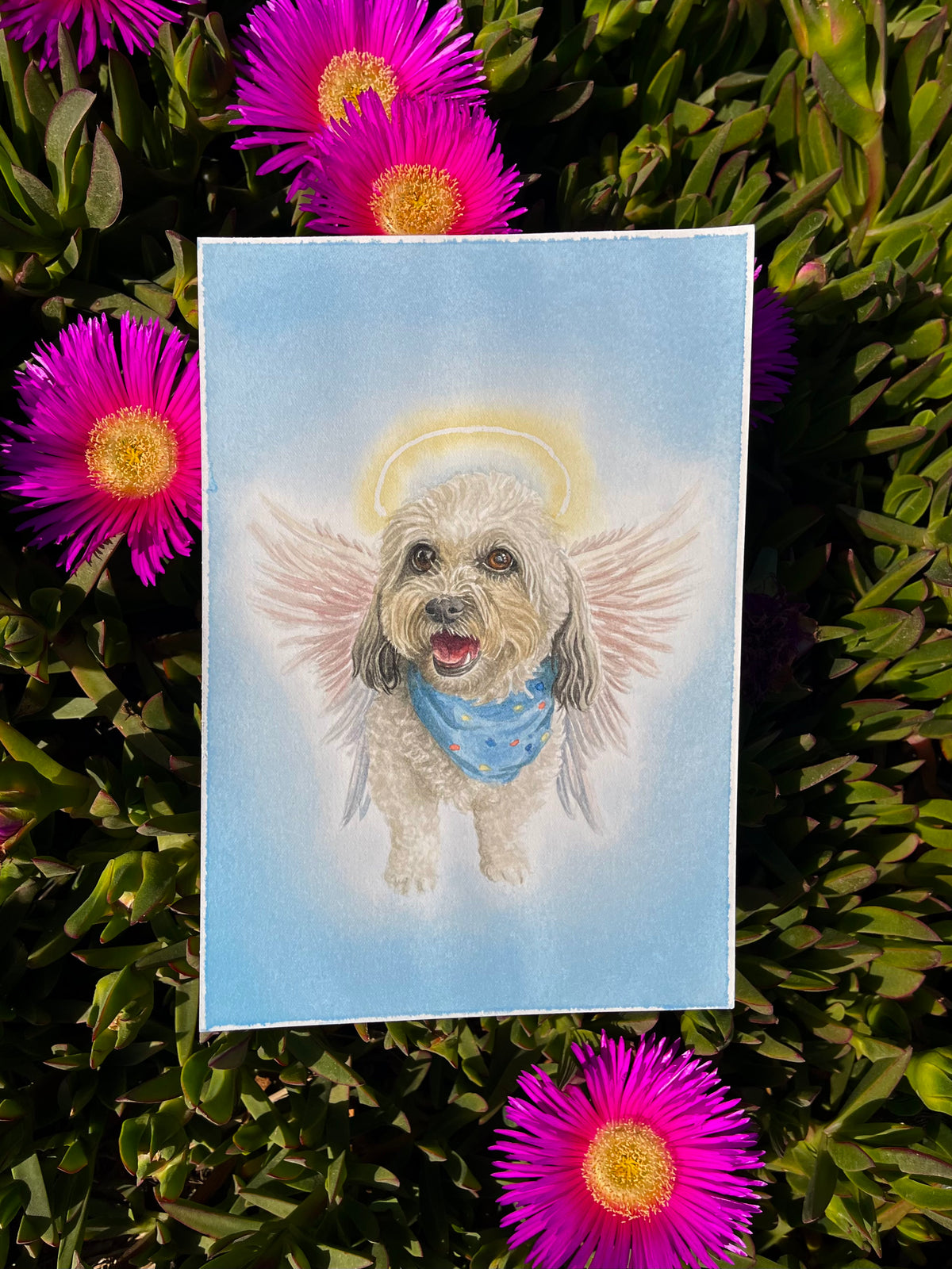 Angel Custom Pet Portrait