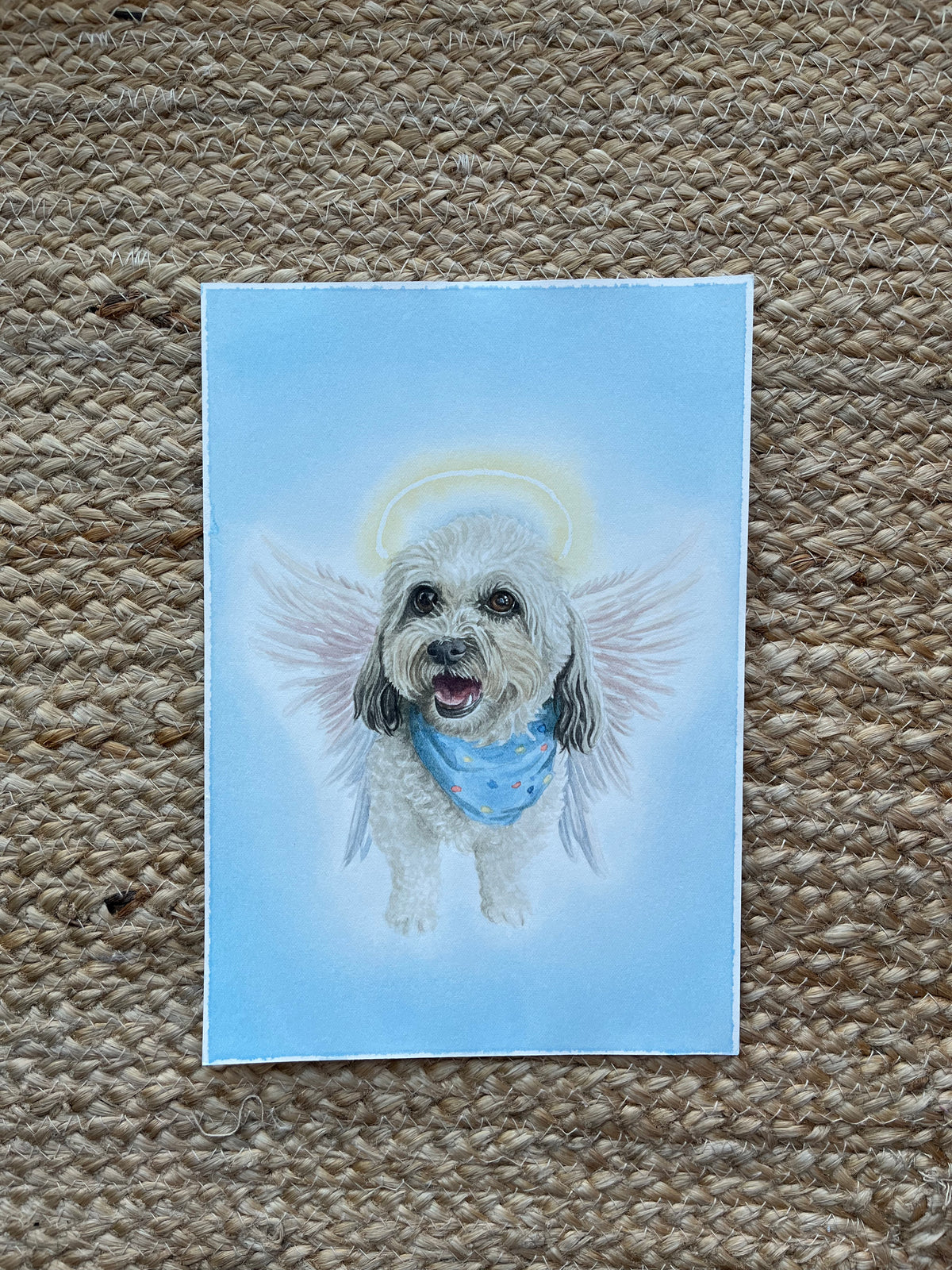 Angel Custom Pet Portrait